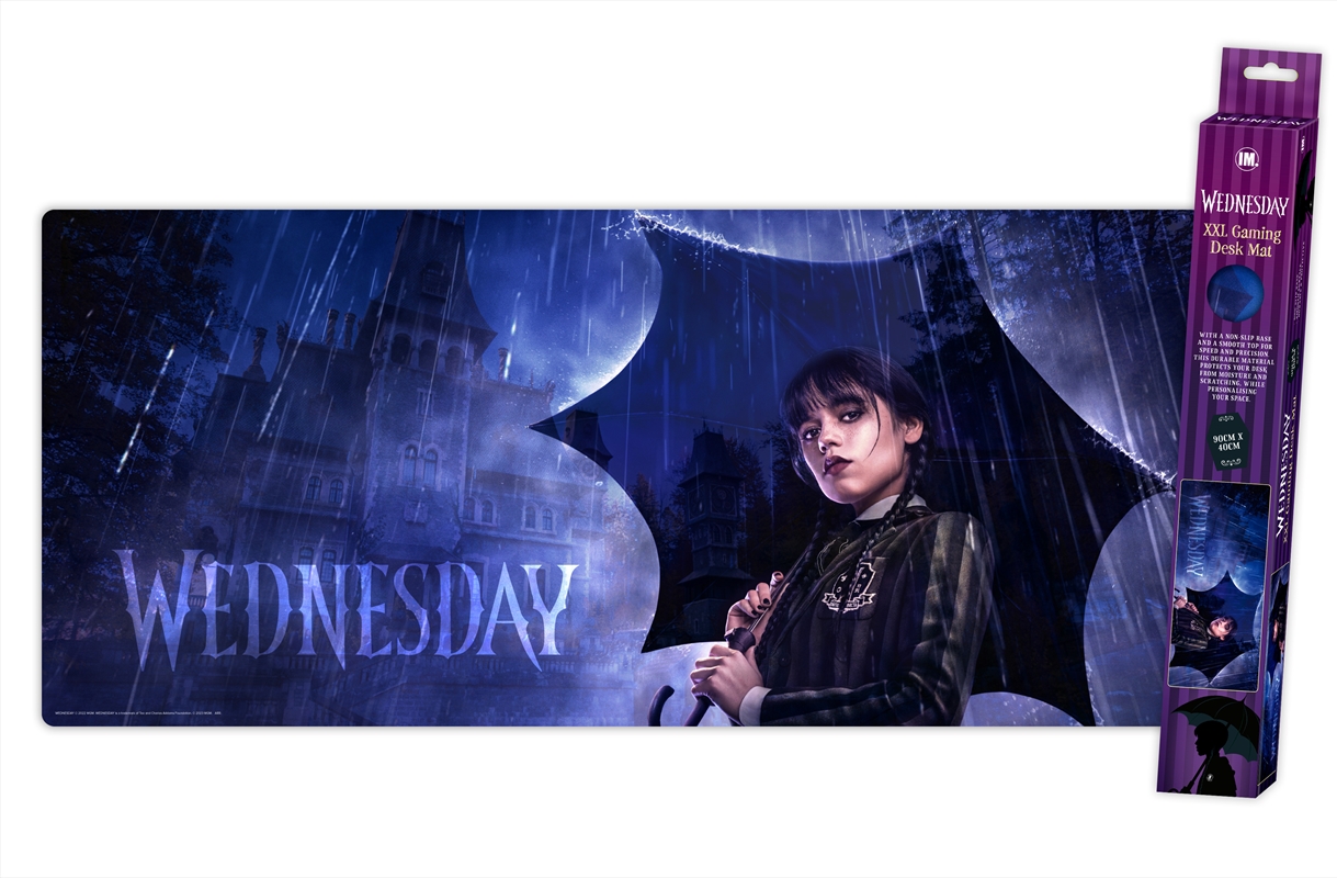 Wednesday - Downpour - XXL Gaming Mat/Product Detail/Consoles & Accessories