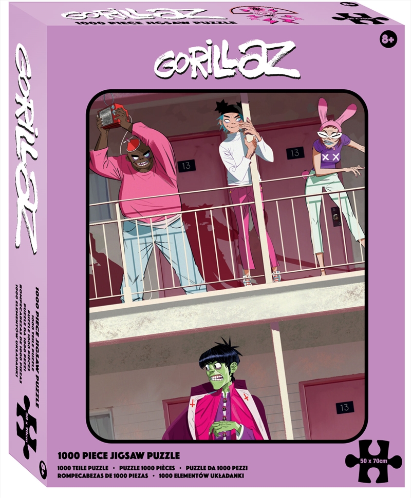 Gorillaz - Motel - 1000pc Puzzle/Product Detail/Jigsaw Puzzles