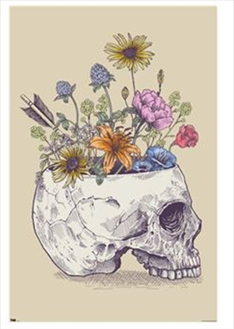 Rachel Caldwell - Flower Skull/Product Detail/Posters & Prints