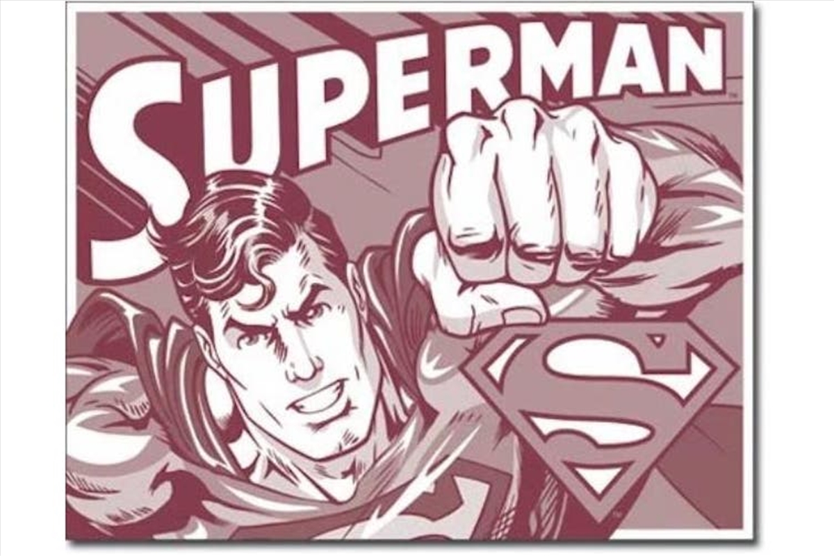 Superman Retro Tin Sign/Product Detail/Posters & Prints