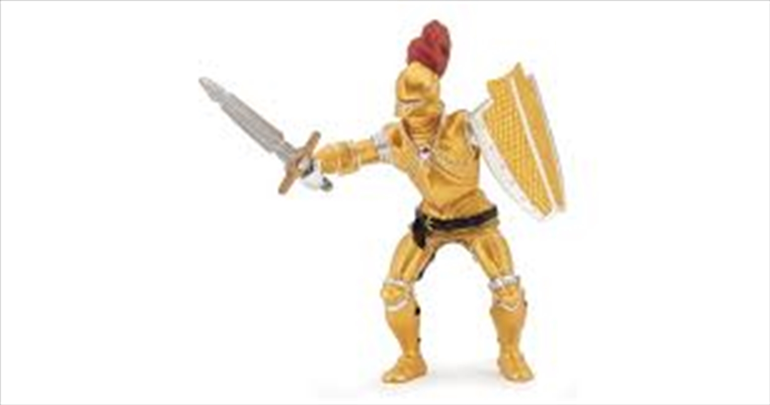 Papo - Knight in gold armour Figurine/Product Detail/Figurines