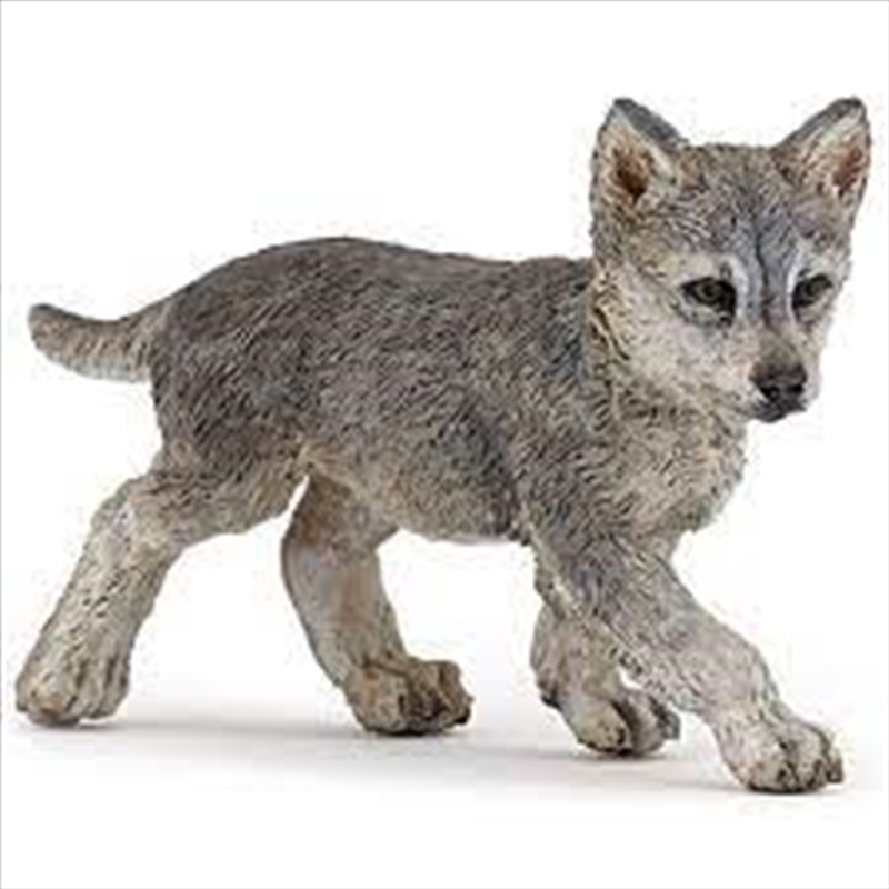 Papo - Grey wolf cub Figurine/Product Detail/Figurines