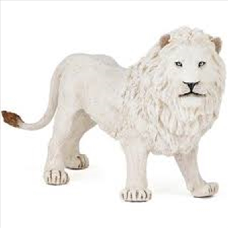 Papo - White lion Figurine/Product Detail/Figurines