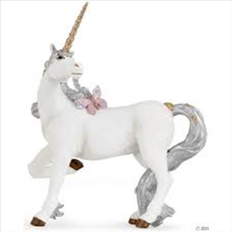 Papo - Silver unicorn Figurine/Product Detail/Figurines