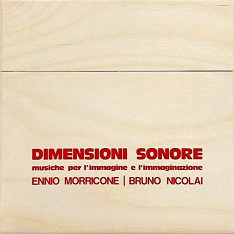 Dimensioni Sonore / O.S.T./Product Detail/Soundtrack