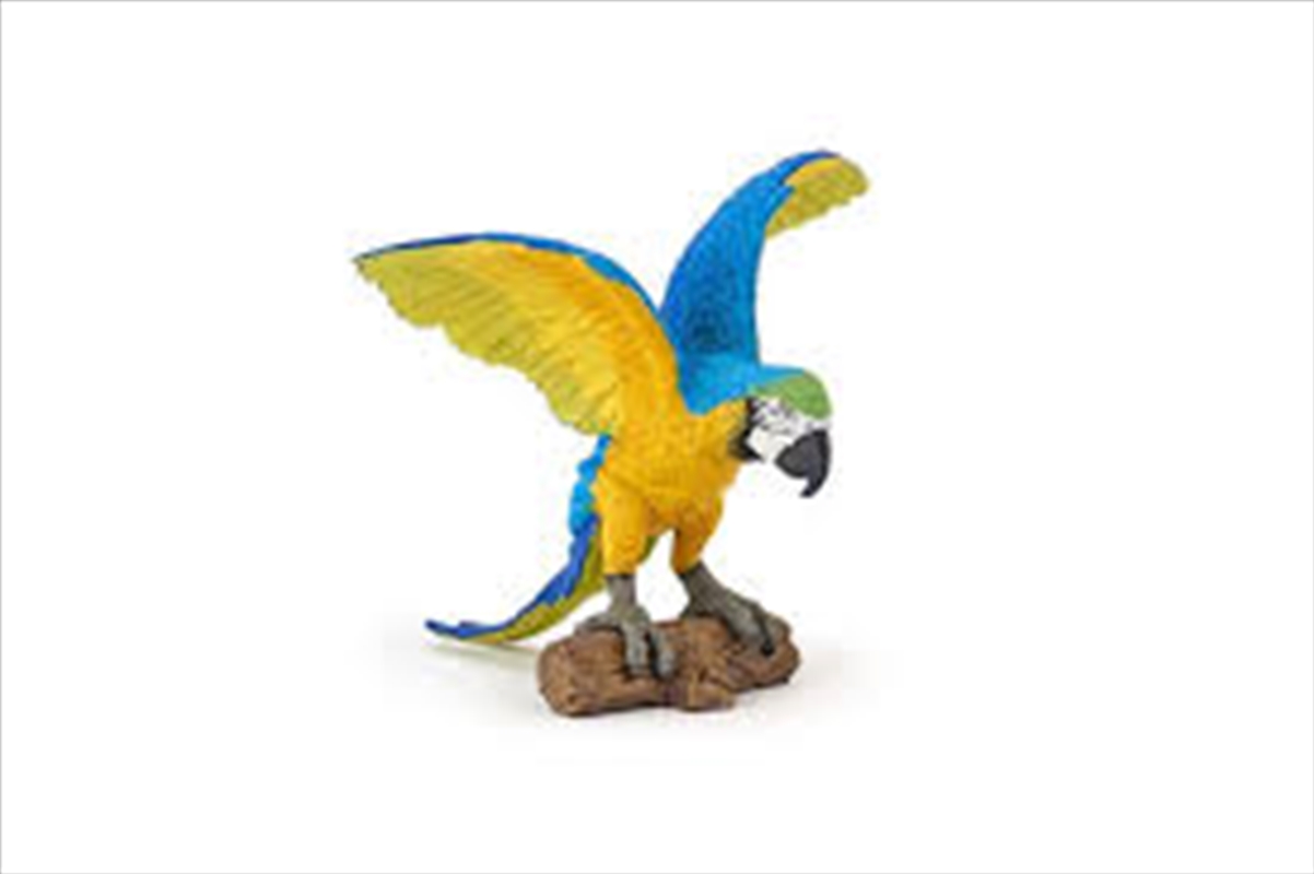 Papo - blue ara parrot Figurine/Product Detail/Figurines