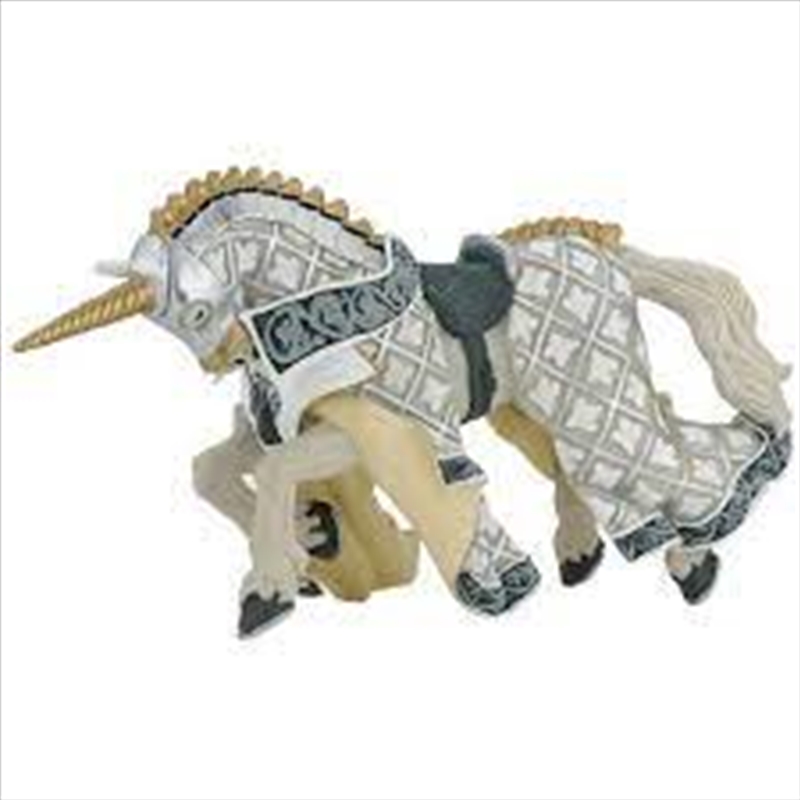 Papo - Horse of weapon master unicorn Figurine/Product Detail/Figurines