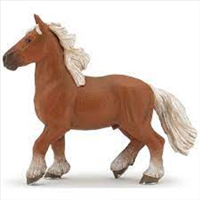 Papo - Comtois horse Figurine/Product Detail/Figurines