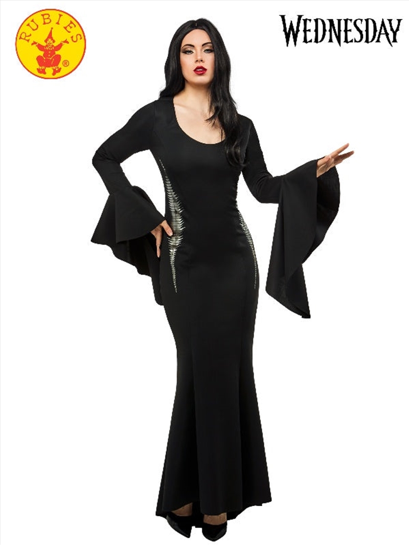 Morticia Deluxe Adult Costume (Wednesday) - Size M/Product Detail/Costumes