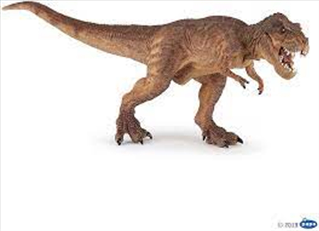 Papo - Brown running T-rex Figurine/Product Detail/Figurines