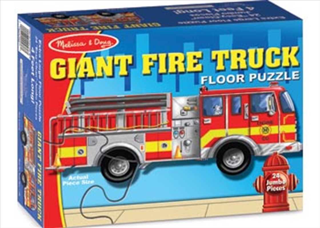 Giant Fire Truck Floor Puzzle/Product Detail/Jigsaw Puzzles