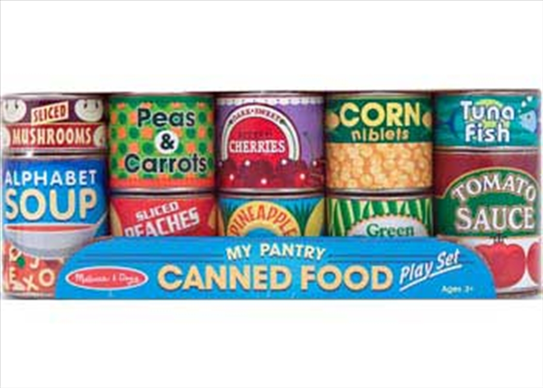 Let's Play House! Grocery Cans Set Of 10/Product Detail/Toys