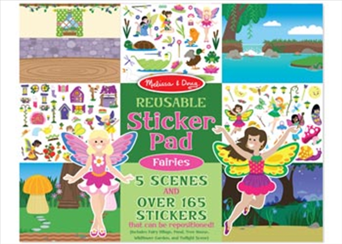 Reusable Sticker Pad - Fairies/Product Detail/Toys