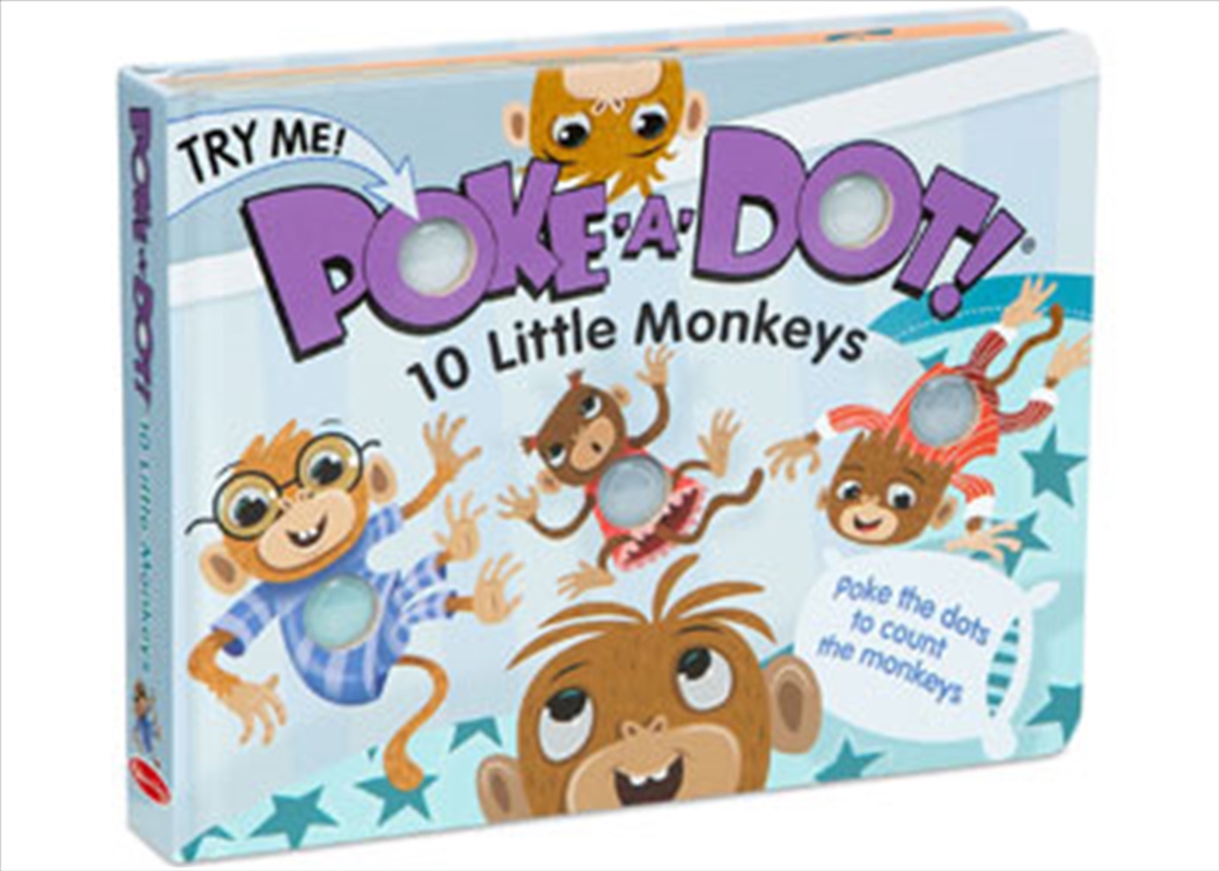 Poke-A-Dot - 10 Little Monkeys/Product Detail/Early Childhood Fiction Books