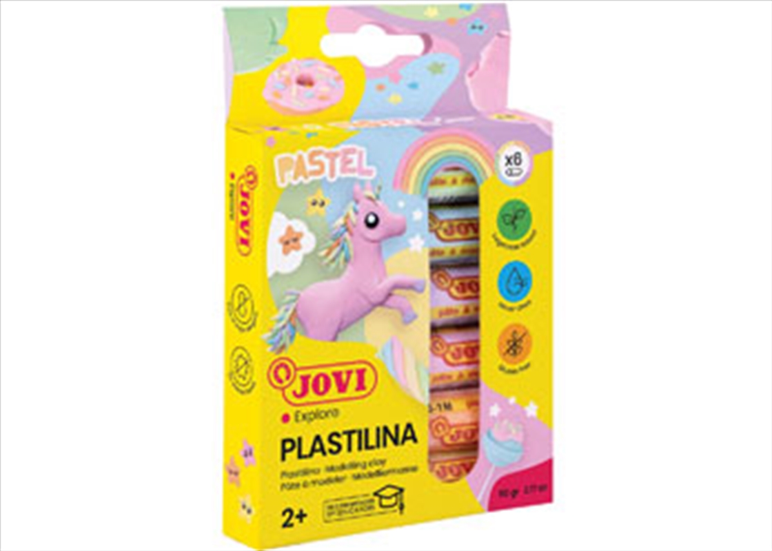 Plastilina - 6x15g Pastel/Product Detail/Arts & Craft