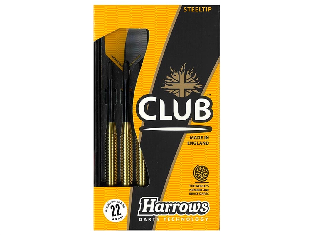 Darts Brass 22gm Club Harrow/Product Detail/Games