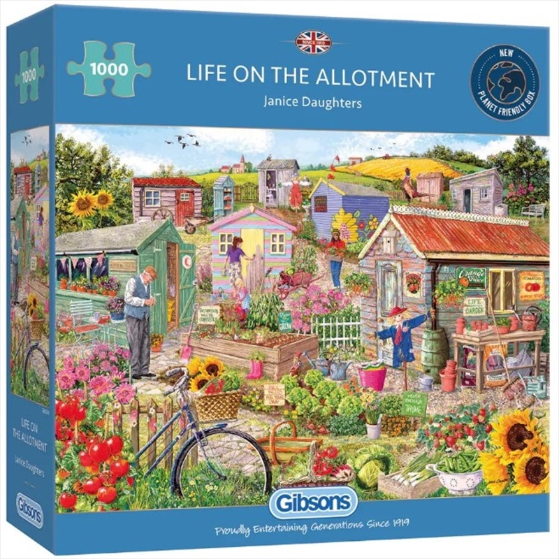 Life On The Allotment 1000 Piece/Product Detail/Jigsaw Puzzles