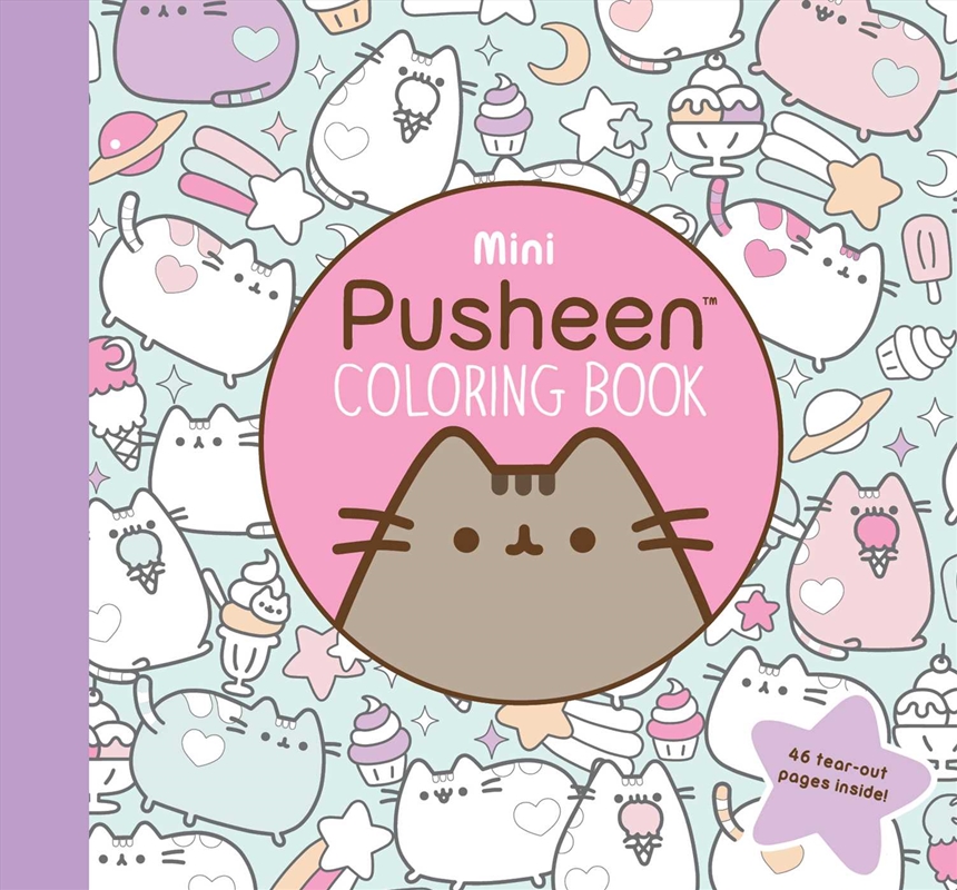 Mini Pusheen Coloring Book/Product Detail/Kids Colouring