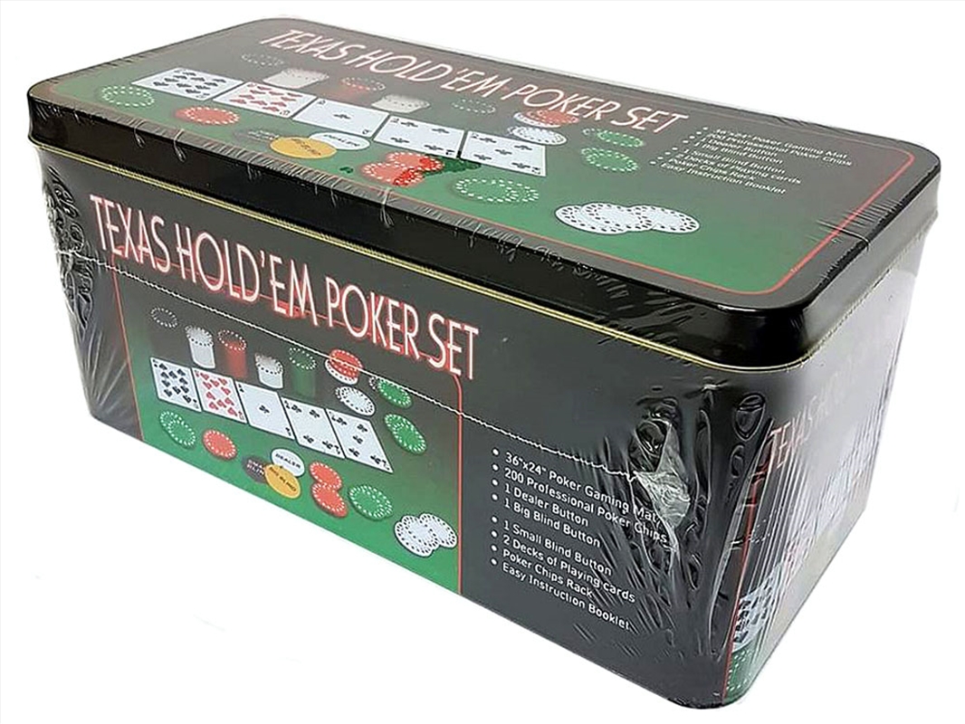 Texas Hold'Em Poker Set 4gm/Product Detail/Card Games