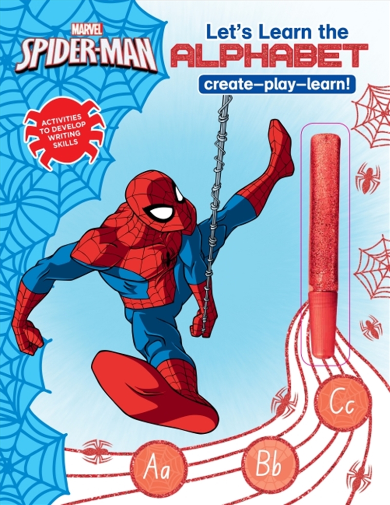 Spiderman Learn Alphabet W/Pen/Product Detail/Kids Activity Books