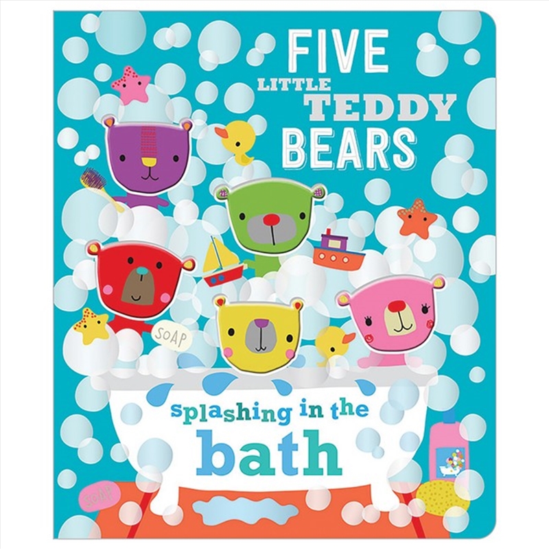 Five Little Teddy Bears Splashing In The Bath/Product Detail/Early Childhood Fiction Books