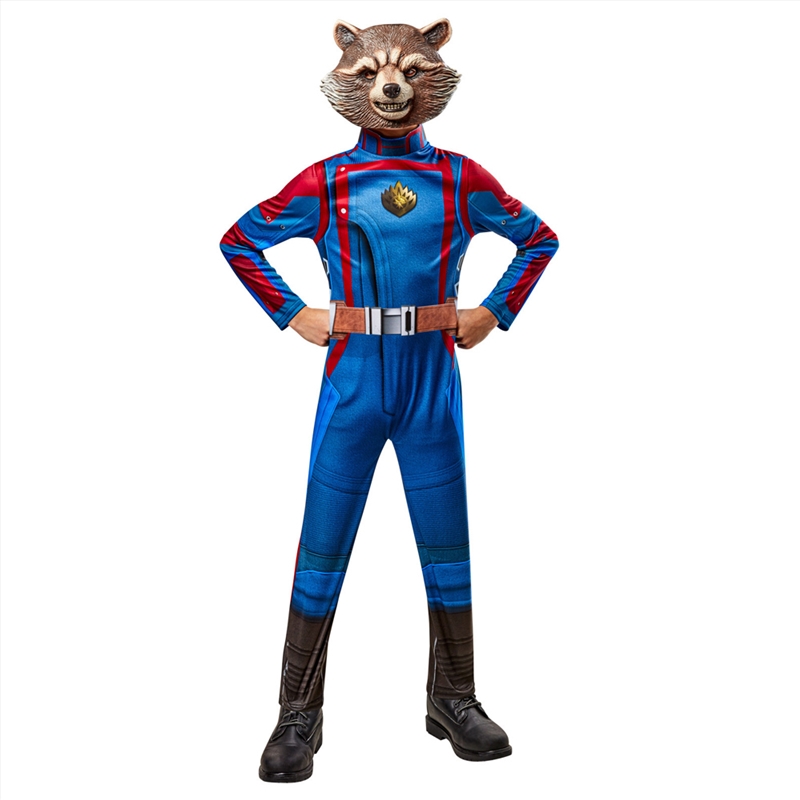 Rocket Raccoon Gotg3 Deluxe Costume - Size M 9-10 Yrs/Product Detail/Costumes