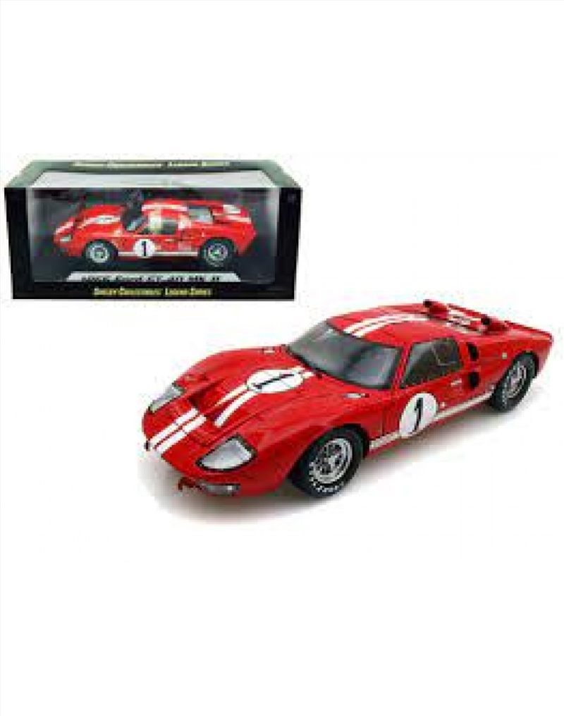 1:18 #1 1966 Ford GT40 MKII Red/Product Detail/Figurines