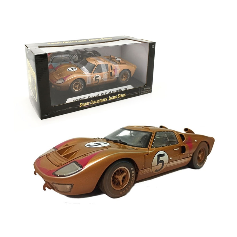 1:18 #5 Dirty 1966 GT40 MK11 Gold/Product Detail/Figurines