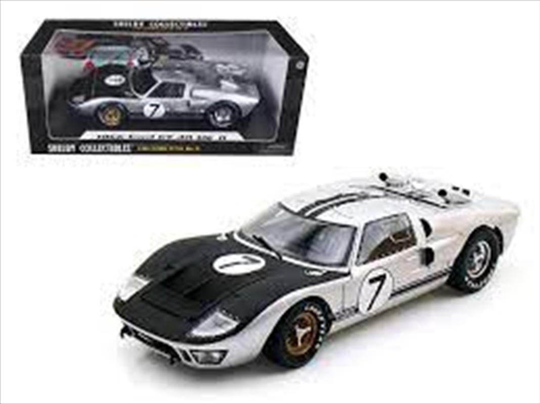 1:18 #7 1966 Ford GT 40 MKII Black/Product Detail/Figurines