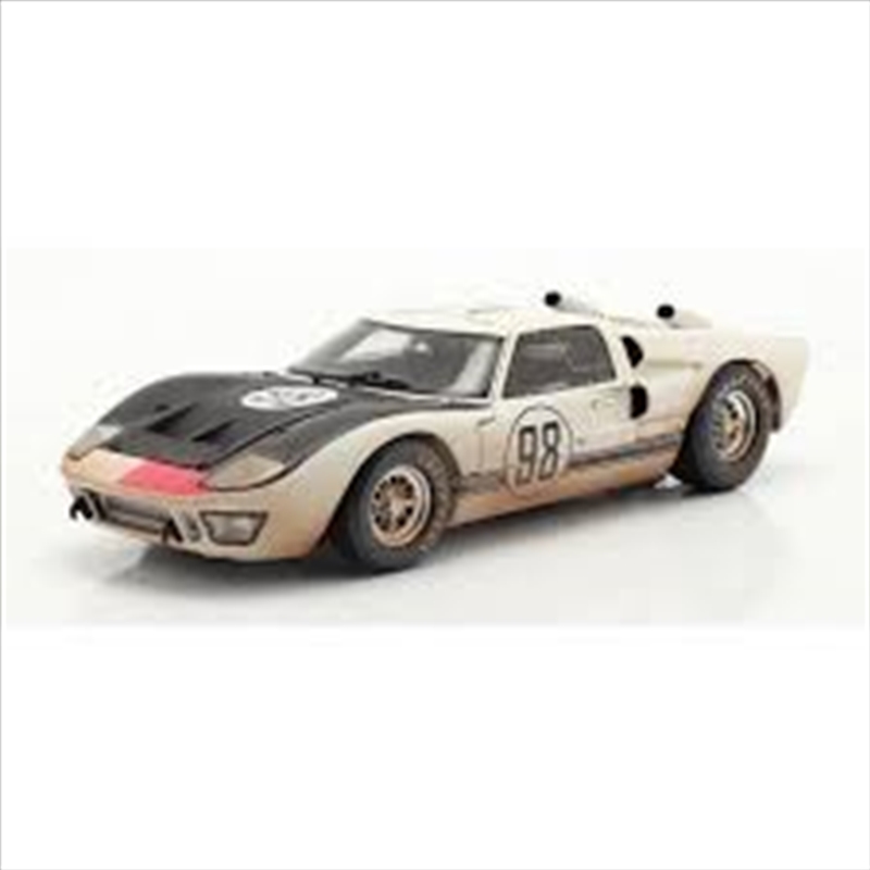 1:18 #98 Dirty 1966 GT40 MK11 White/Black/Product Detail/Figurines