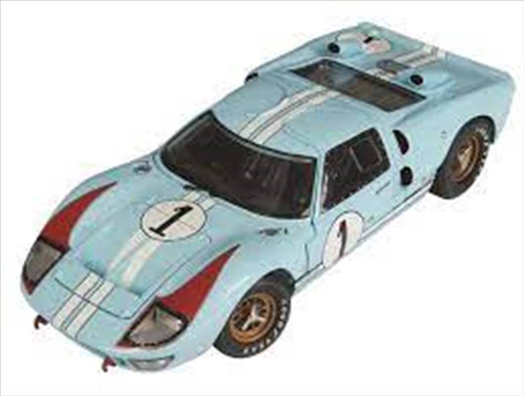 1:18 1966 #1 GT40 MK11 Gulf Blue LeMans Winner/Product Detail/Figurines