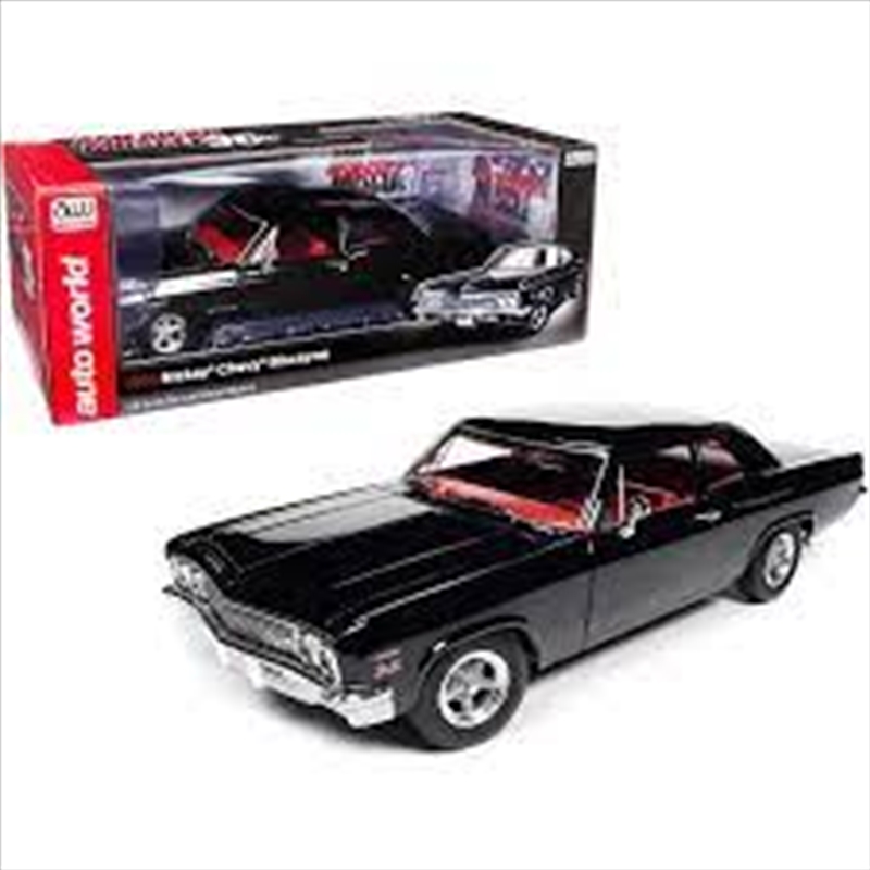 1:18 1966 Chevy Biscayne Nickey Cope Tuxedo Black/Product Detail/Figurines