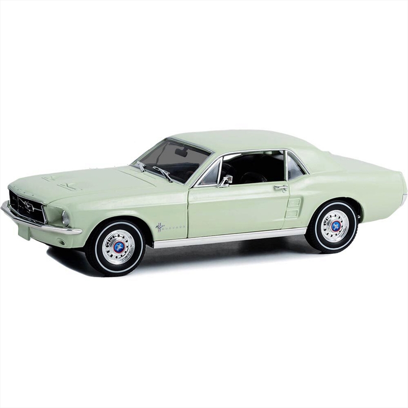 1:18 1967 Ford Mustang Coupe "She Country Special" Limelite Green/Product Detail/Figurines
