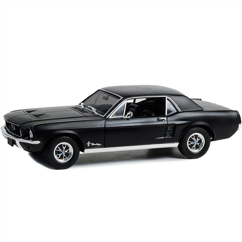 1:18 1968 Ford Mustang Coupe "He Country Special"  Stealth Black/Product Detail/Figurines