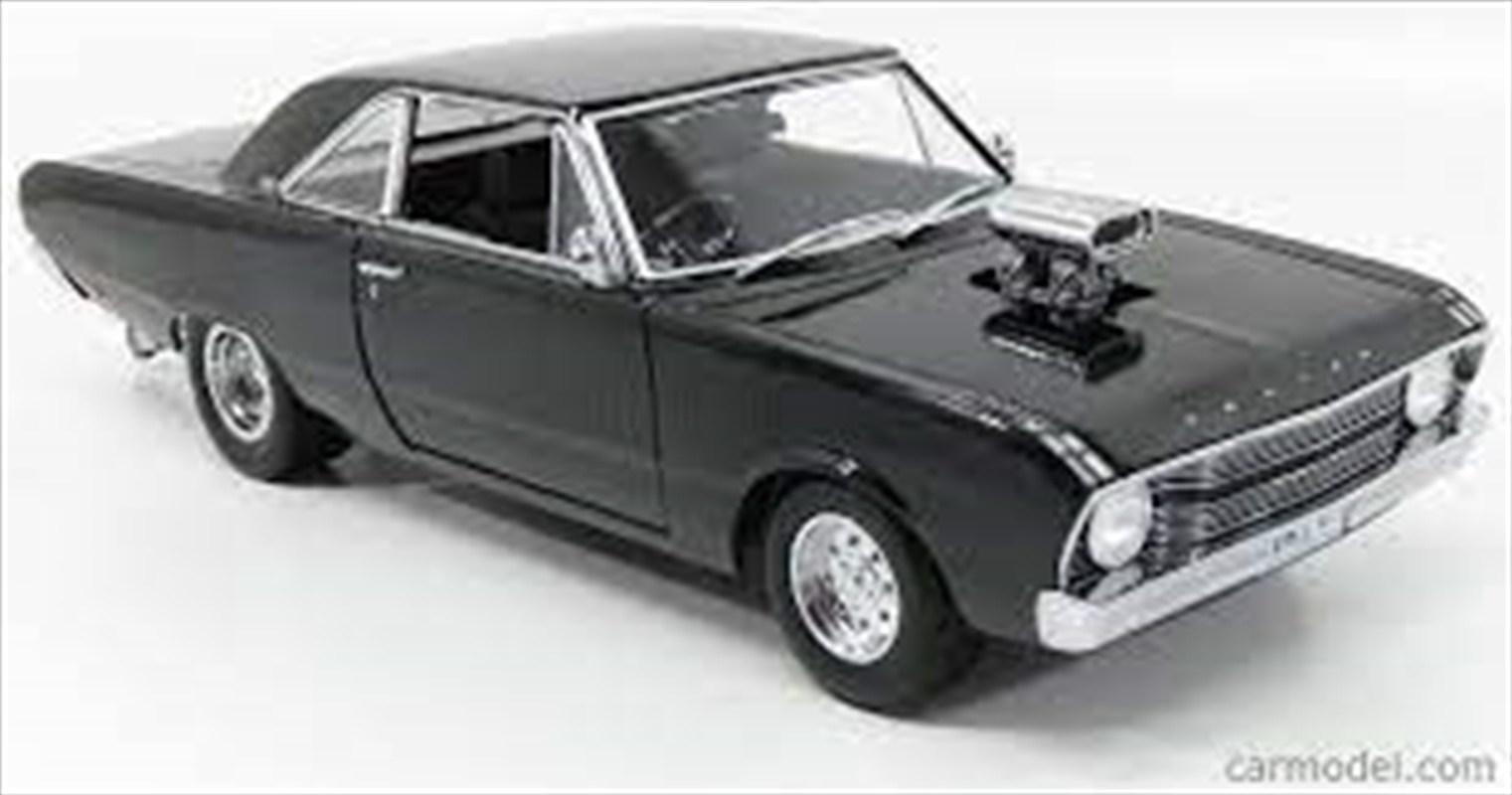 1:18 1969 Chrysler VF Valiant Drag Gloss Black w/Tunnel Ram (Opening front doors)/Product Detail/Figurines