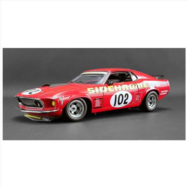 1:18 1969 Ford Mustang Boss 302 #102 Jim Richards Sidchrome Racing/Product Detail/Figurines