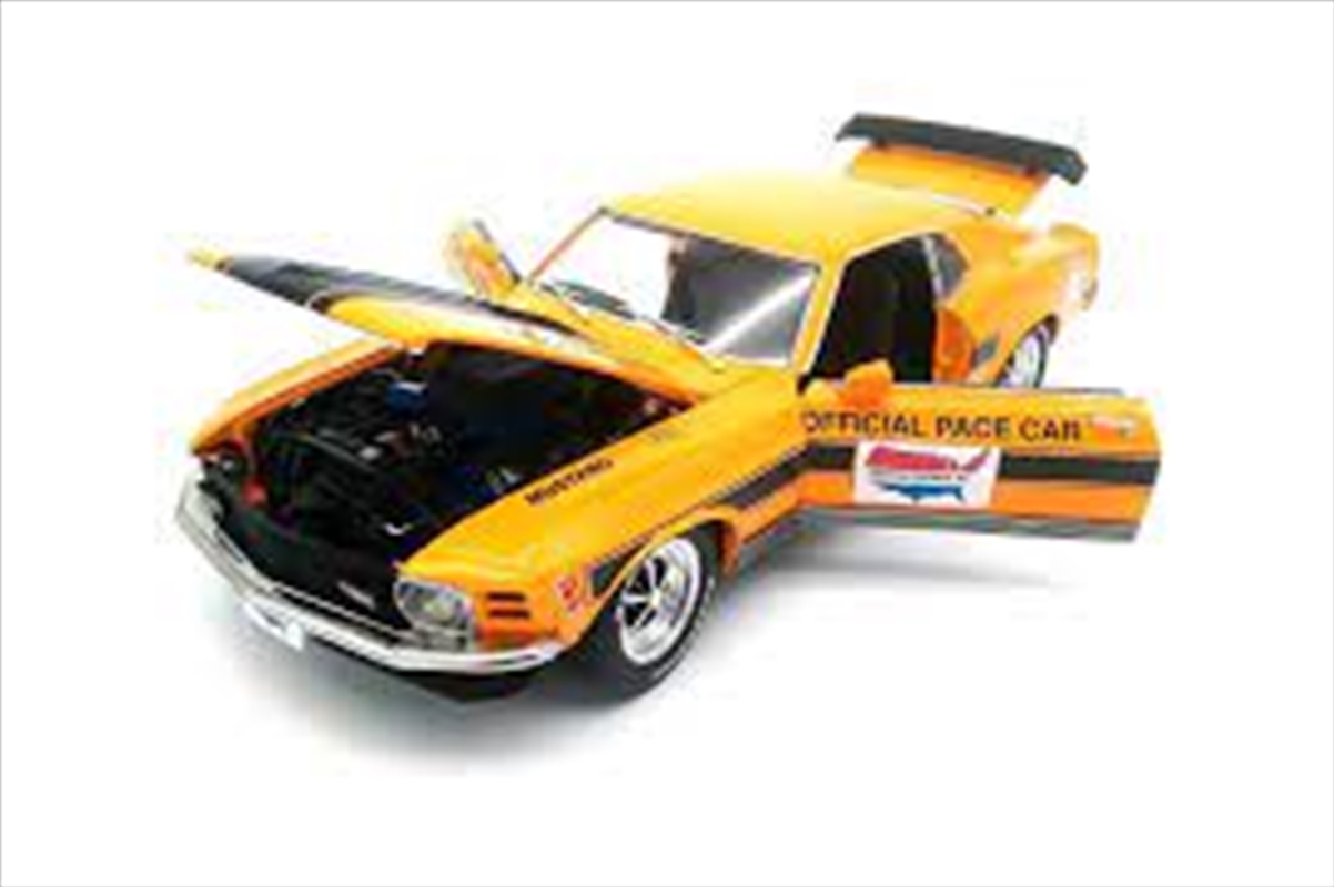 1:18 1970 Ford Mustang Mach 1 - Michigan International Speedway Official Pace Car/Product Detail/Figurines