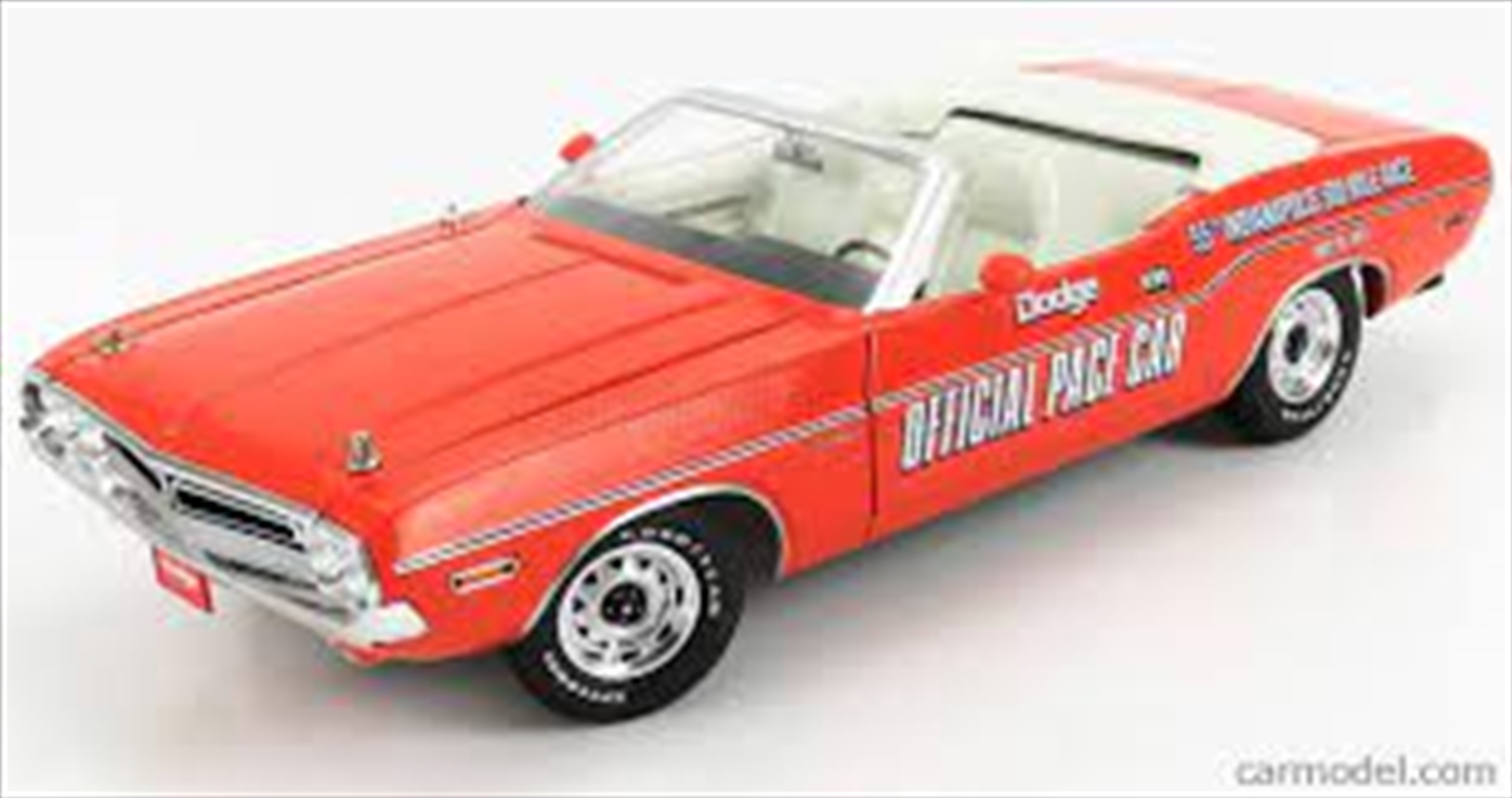 1:18 1971 Dodge Challenger Convertible 55th Indi 500 Official Pace Car/Product Detail/Figurines