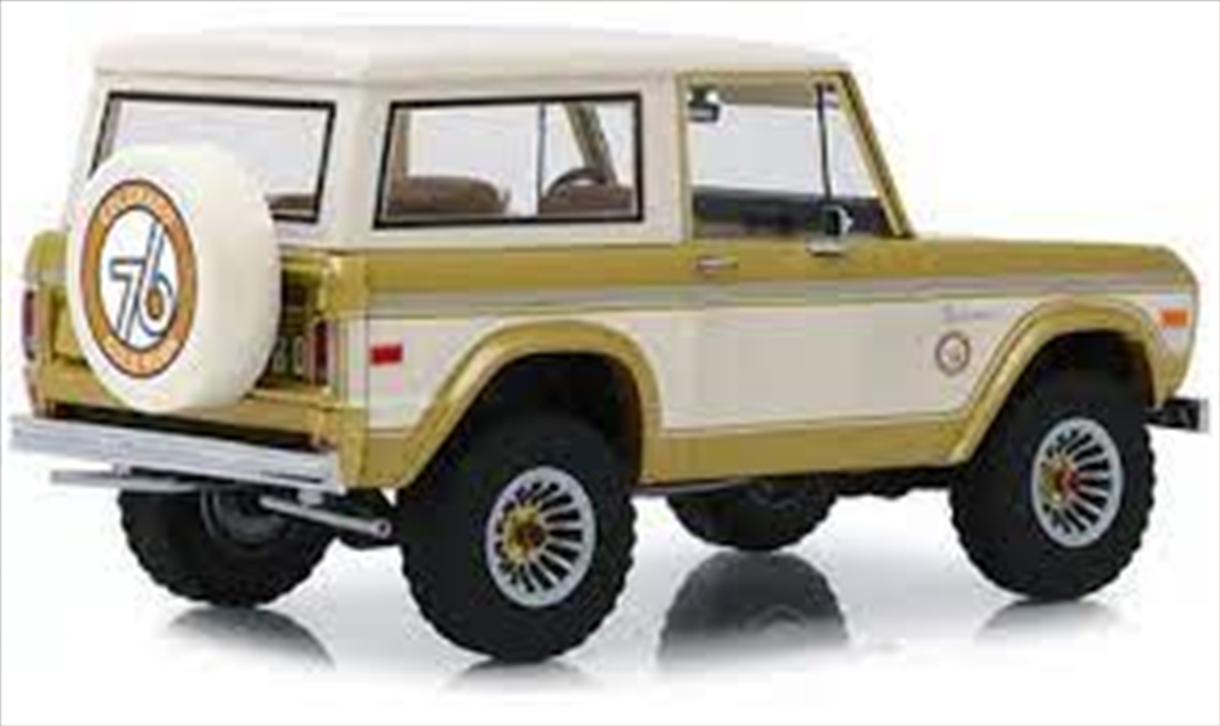 1:18 1976 Ford Bronco Colorado Gold Rush Bicentennial Special Edition Artisan Collection/Product Detail/Figurines