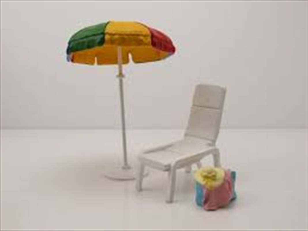 1:18 Beach Chair, Duffle Bag & Umbrella Accessory Pack/Product Detail/Figurines
