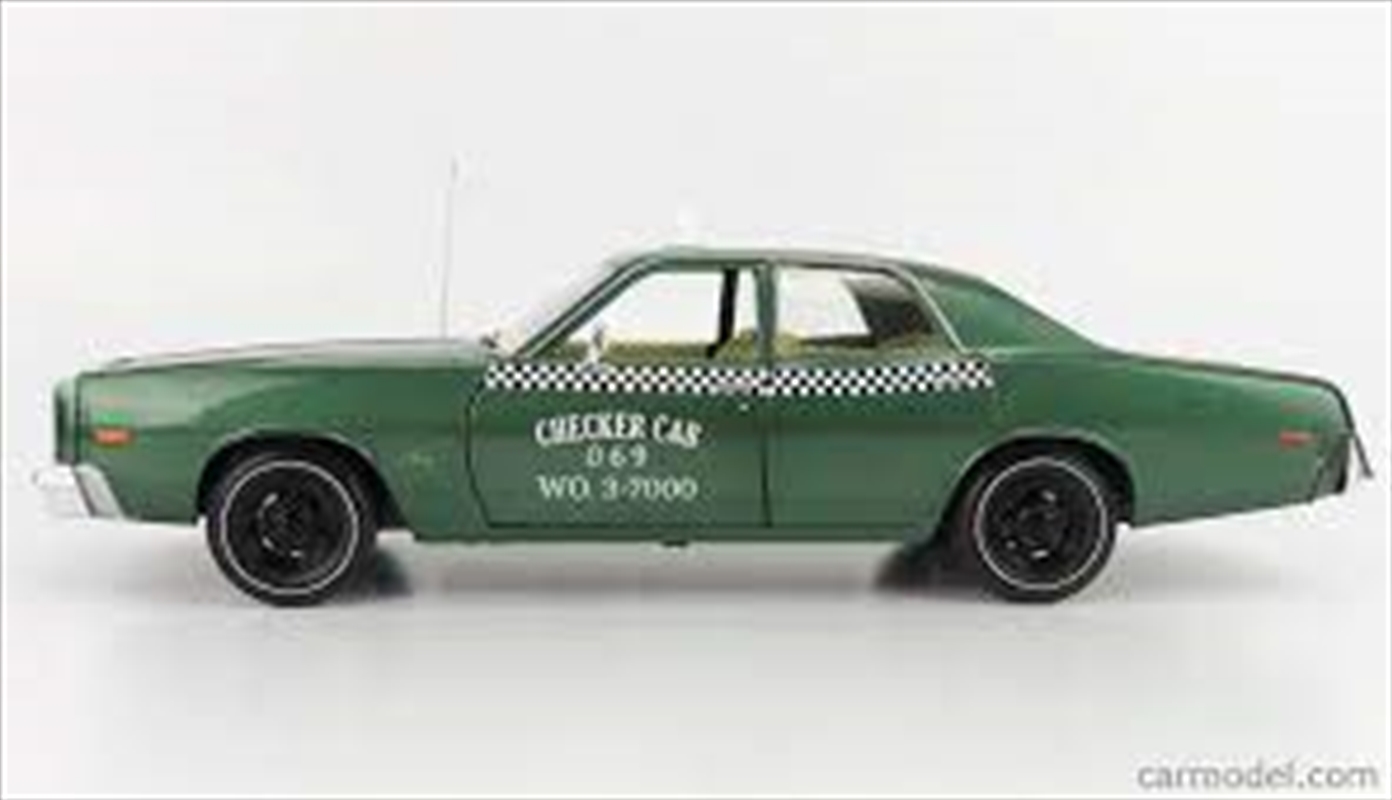 1:18 Beverly Hills Cop (1984) 1976 Plymouth Fury Checker Cab 069 WO. 3-7000 Movie/Product Detail/Figurines