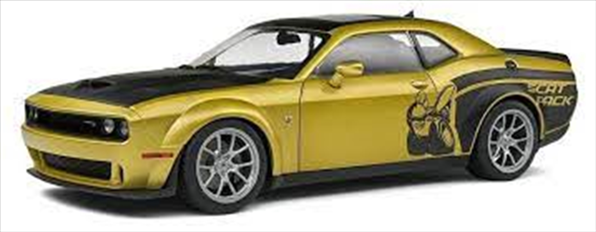 1:18 Dodge Challenger R/T Scat Pack Widebody Streetfighter Goldrush G/Product Detail/Figurines