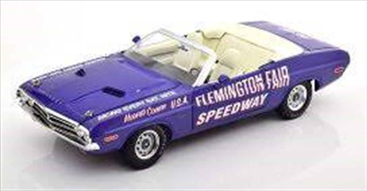 1:18 Flemington Fair Speedway Official Pace Car 1971 Dodge Challenger Convertible/Product Detail/Figurines