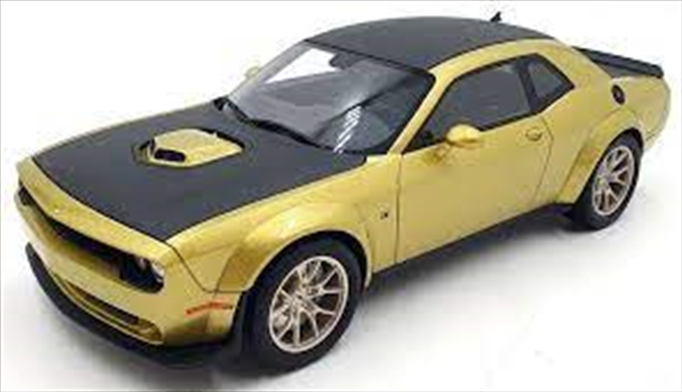 1:18 Green Dodge Challenger R/t Scat Pack Wide Body 50th Anniversary/Product Detail/Figurines