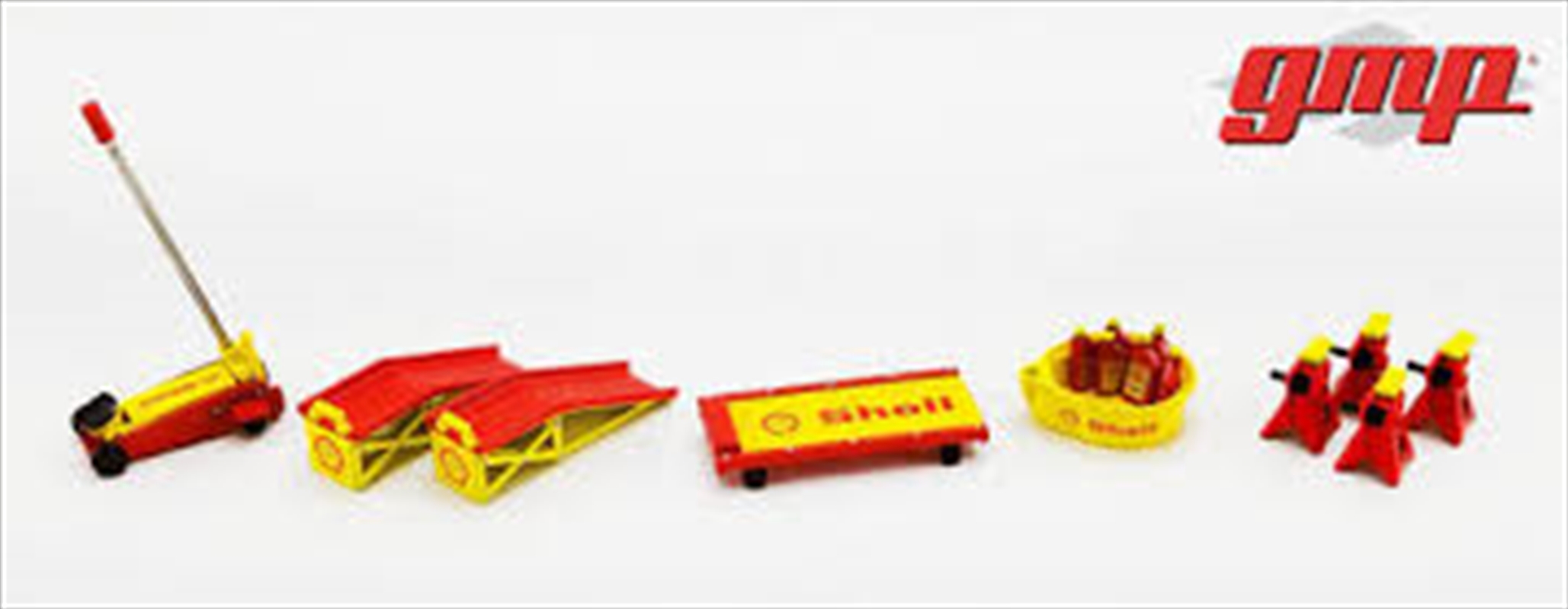 1:18 Shell Oil #2 Shop Tool Set/Product Detail/Figurines