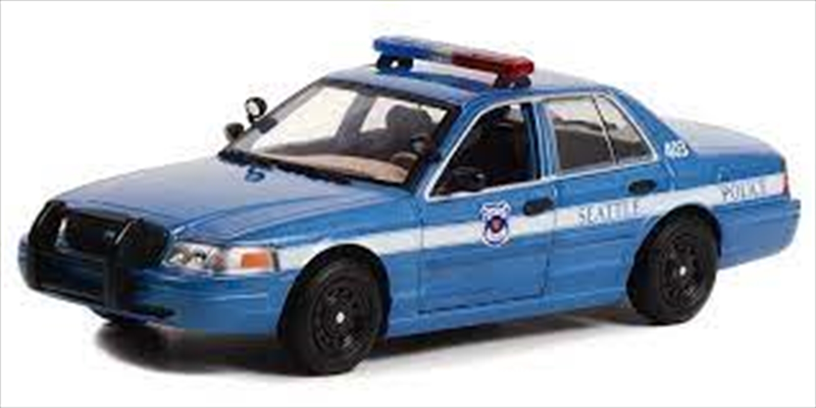 1:24 2001 Ford Crown Victoria Police Interceptor Seattle Police Washington/Product Detail/Figurines