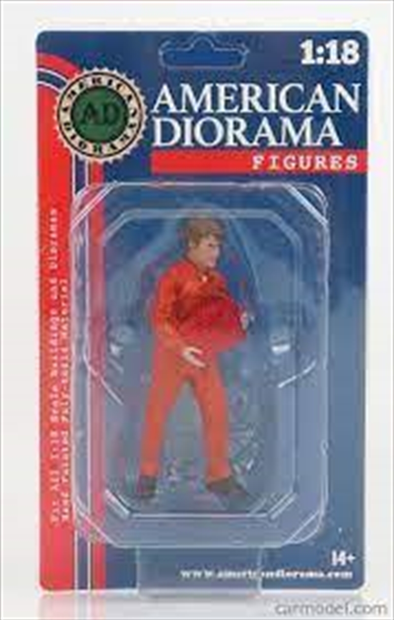 1:24 Dan - Mechanic Figure Orange Uniform Accessory/Product Detail/Figurines