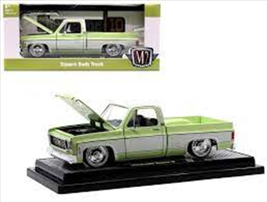 1:24 Green 1973 Chevrolet Cheyenne 10/Product Detail/Figurines