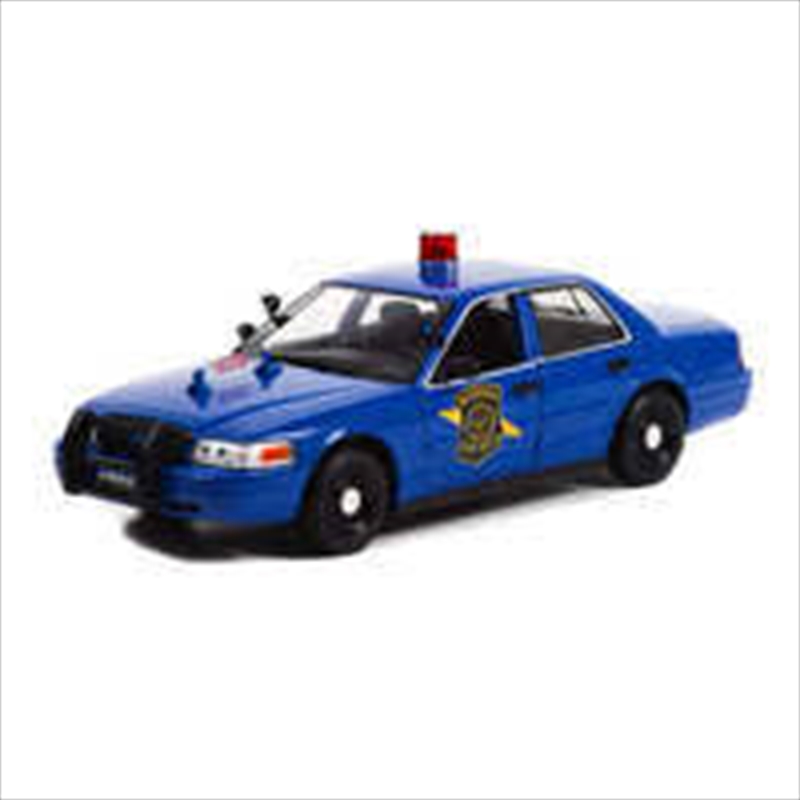 1:24 Hot Pursuit 2008 Ford Crown Victoria Police Interceptor Michigan State Police/Product Detail/Figurines