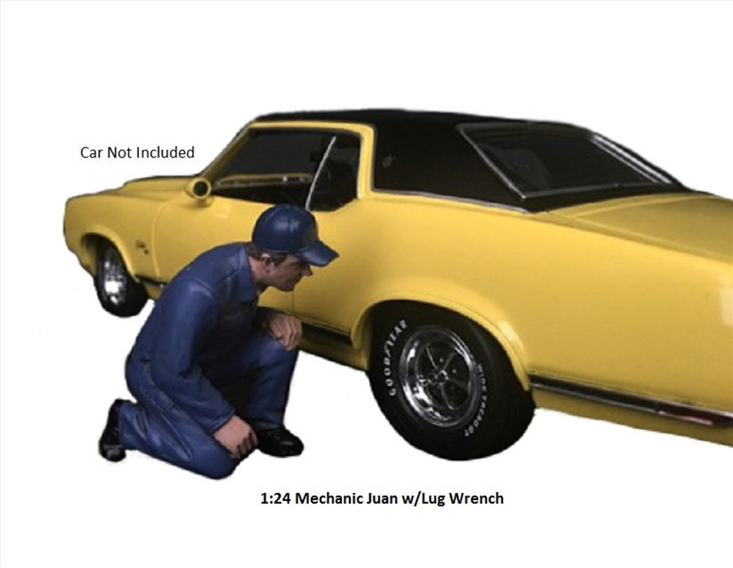 1:24 Juan Mechanic w/Lug Wrench Figure Accessory/Product Detail/Figurines